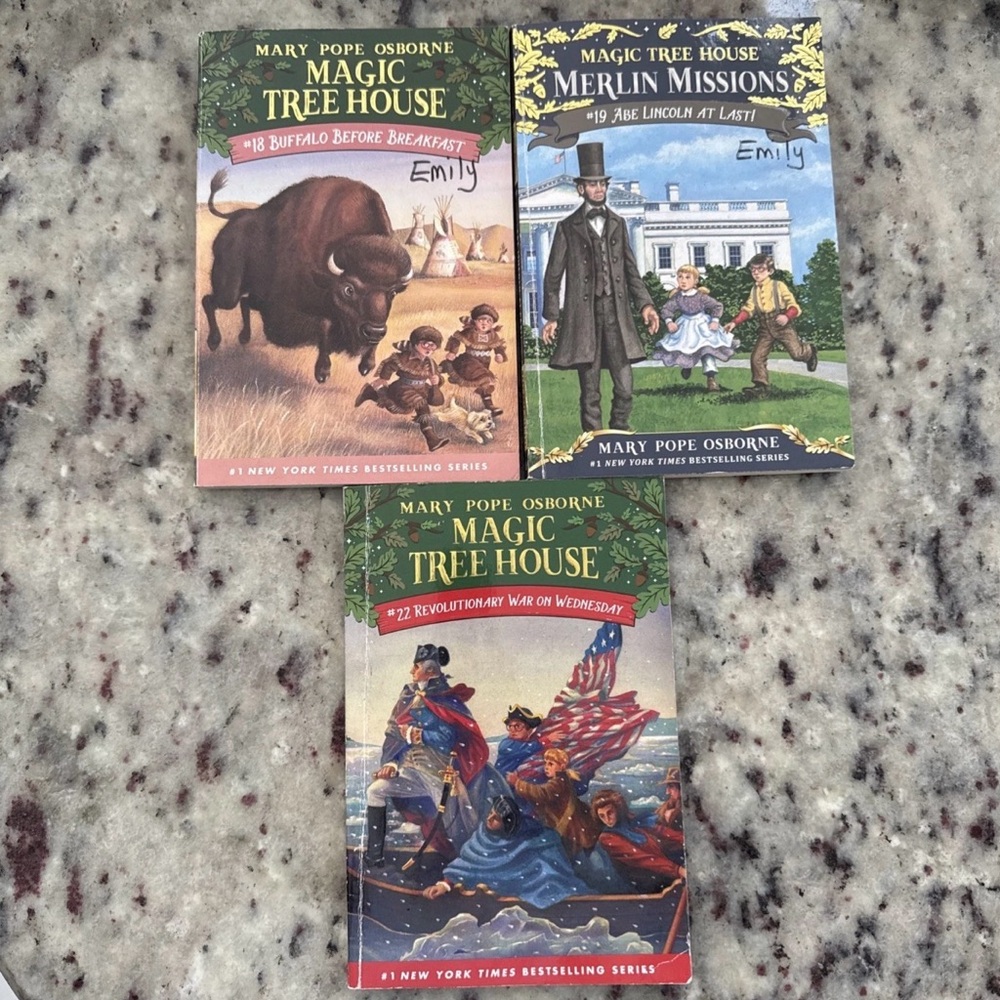 Magic Tree House Book Set #18, 19 And 22